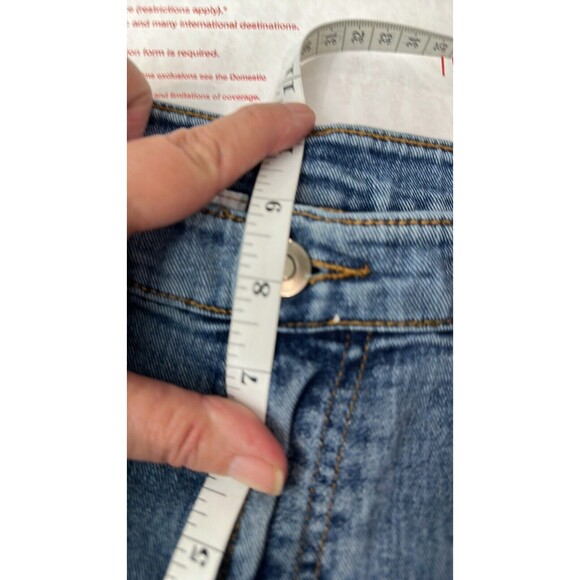 Casual Kiss size 6 Y2K retro wide flare bell bottom jeans - Picture 8 of 9